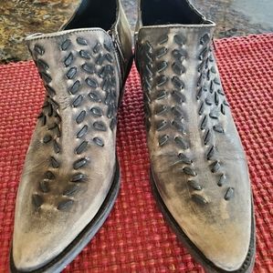 FREE People ankle booties 38 (7.5-8m)